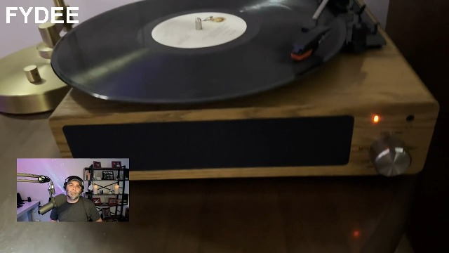 Fydee – platenspeler retro / vintage – vinyl – met ingebouwde speaker