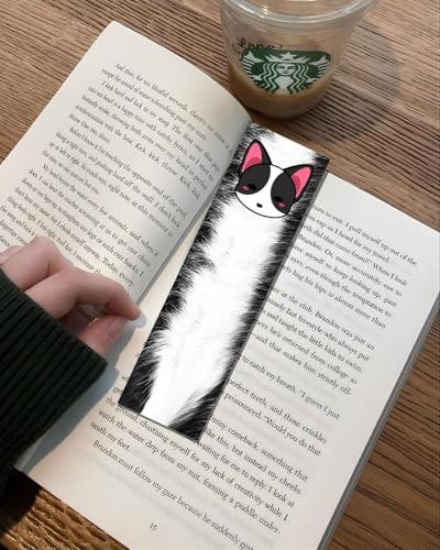 Image of Posternet Set of 10 Animal-Themed Bookmarks for Book Lovers | Size 21 x 6 cm | Printed on 300 GSM Photographic Paper | Cute & Durable Animal Design Bookmarks