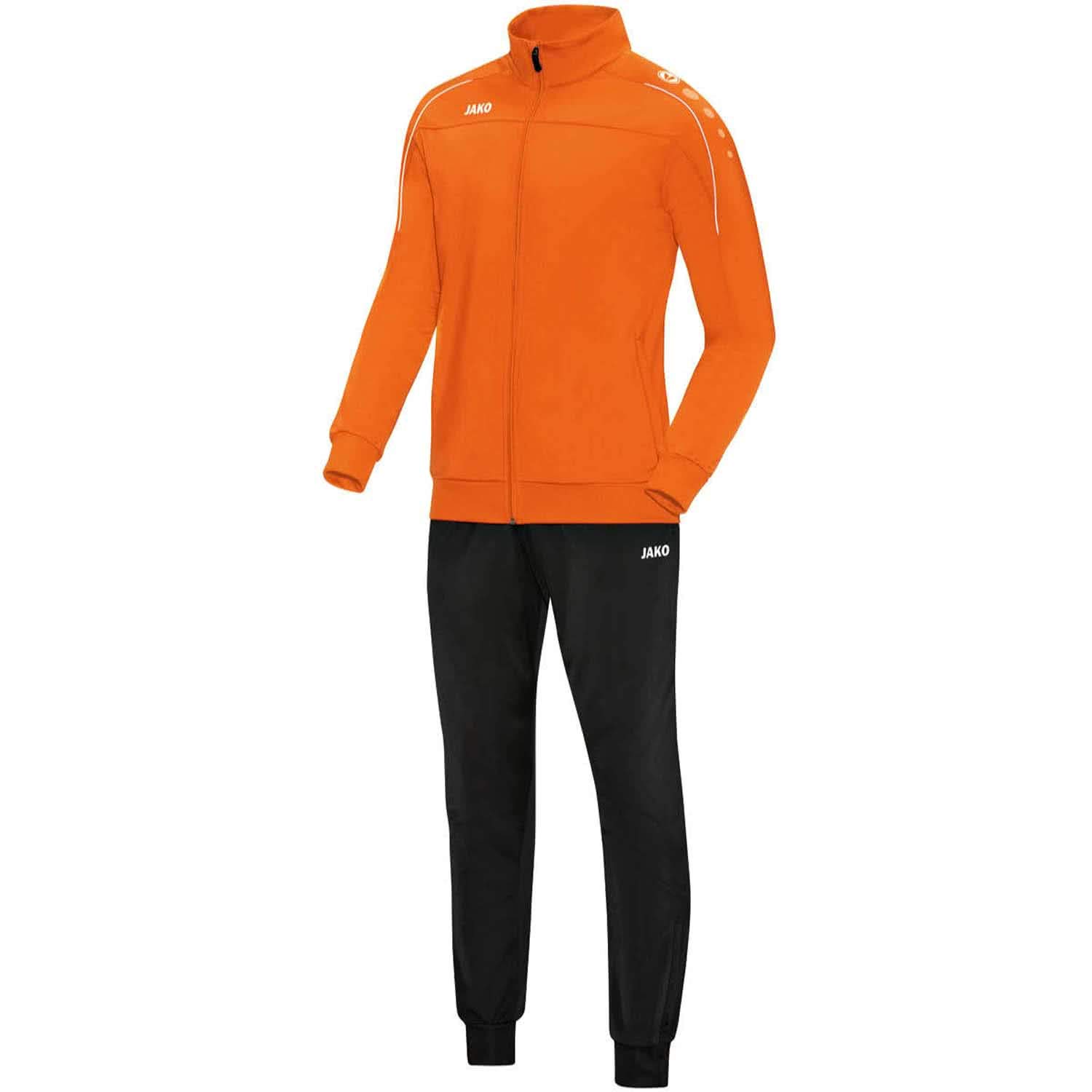 JAKO Classico M9150 Men's Tracksuit Polyester Neon Orange S