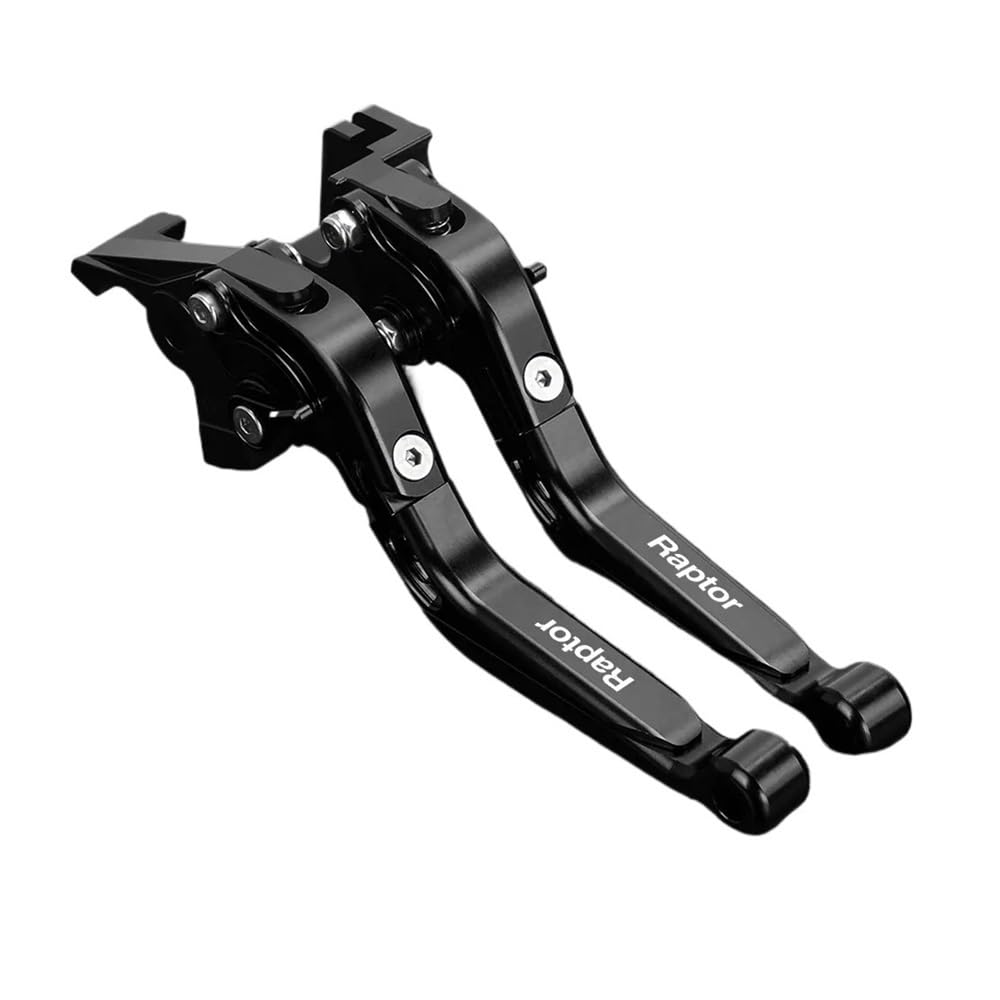 YQIAPZE for YFM660 Raptor YFM700 YFM700R Motorcycle Adjustable Brake Clutch Levers Handle Handlebar Grips Ends Brake Clutch Levers Handlebars