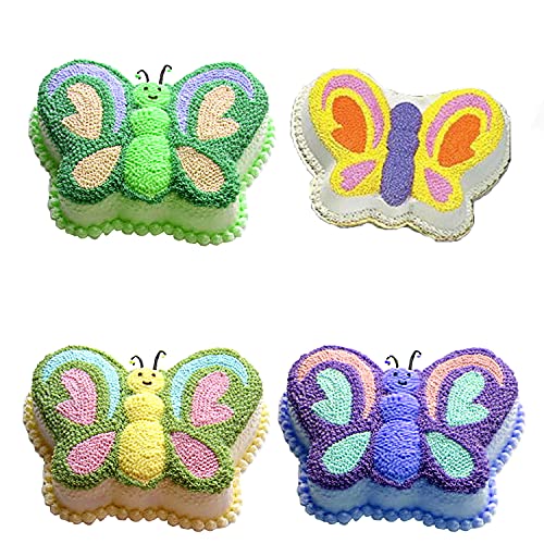 image for Cayanmydery 10 Inch Butterfly Cake Pan, 3D Nonstick Birthday Cake Pan,