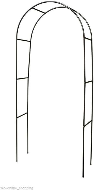 New Metal Garden Arch Heavy Duty Strong Rose Climbing Plants Archway Tubular