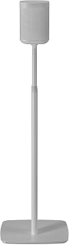 Flexson Adjustable Floor Stands for SONOS One and SONOS Play1 Pair, White