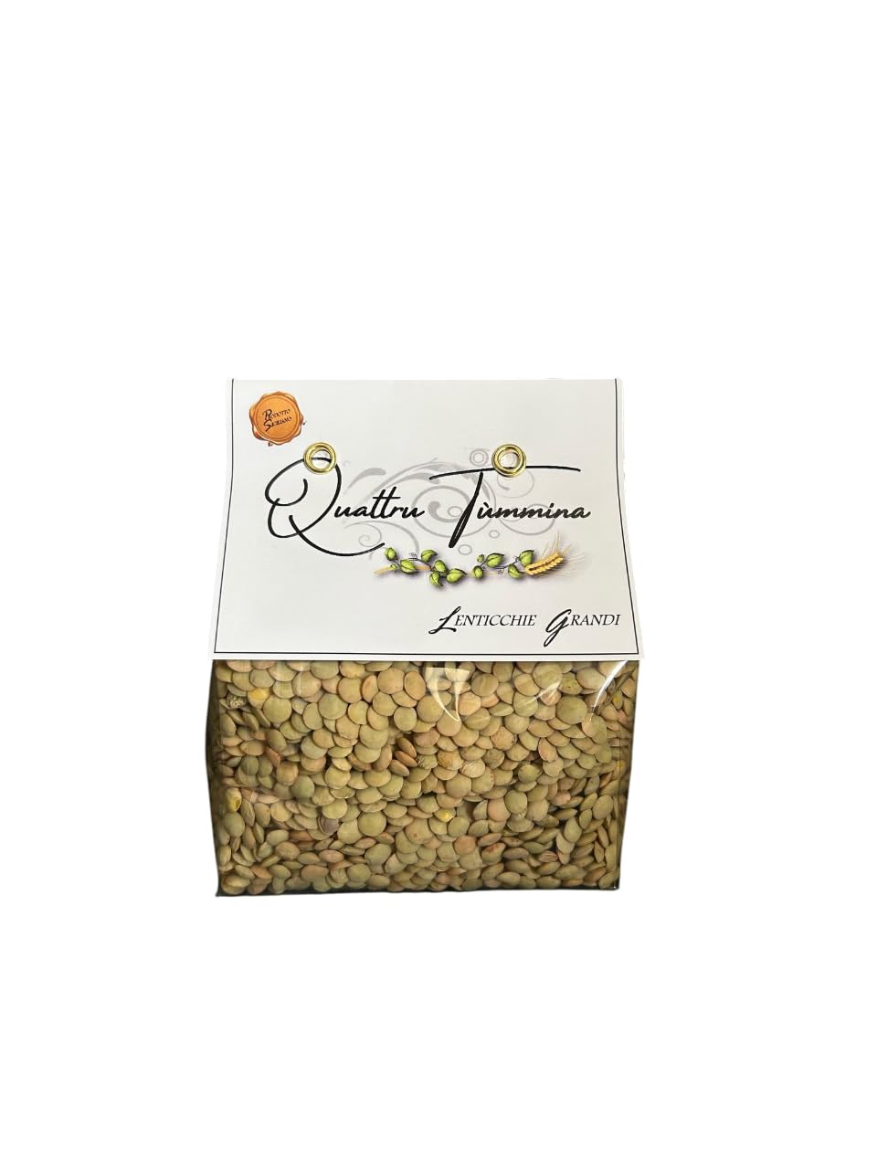 BOX LEGUMI (QUATTRU TUMMINA): ceci pascià 500 gr - lenticchie grandi 400 gr-ceci neri 400 gr - tot 1,3 kg. Legumi da coltivazioni proprie, prodotti a km0, autoctoni siciliani 100%.