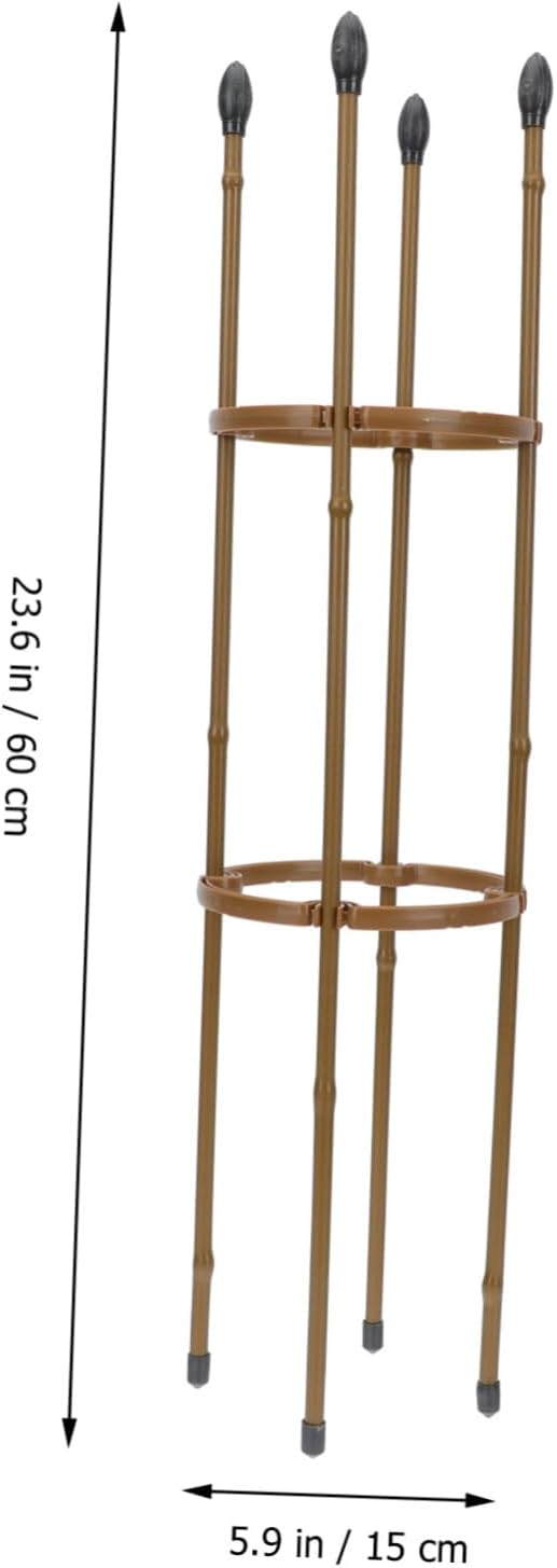 Sosoport Flower Climbing Frame Trellis for Garden Support Durable and Firm Plant Bracket for Climbing Roses and Vines Decorative and Functional Gardening Supplies Height