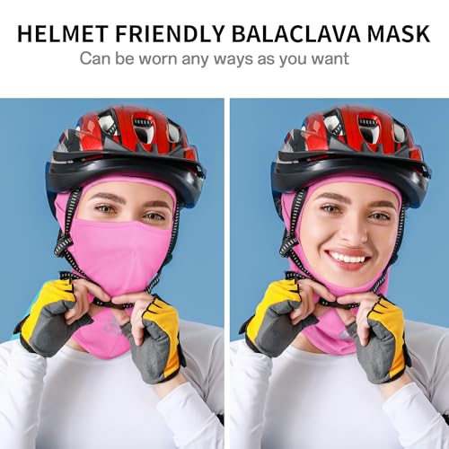 Image of Balaclava Ski Mask, Sun UV Protection Breathable Full Head Face Mask for Men Women Skiing Cycling