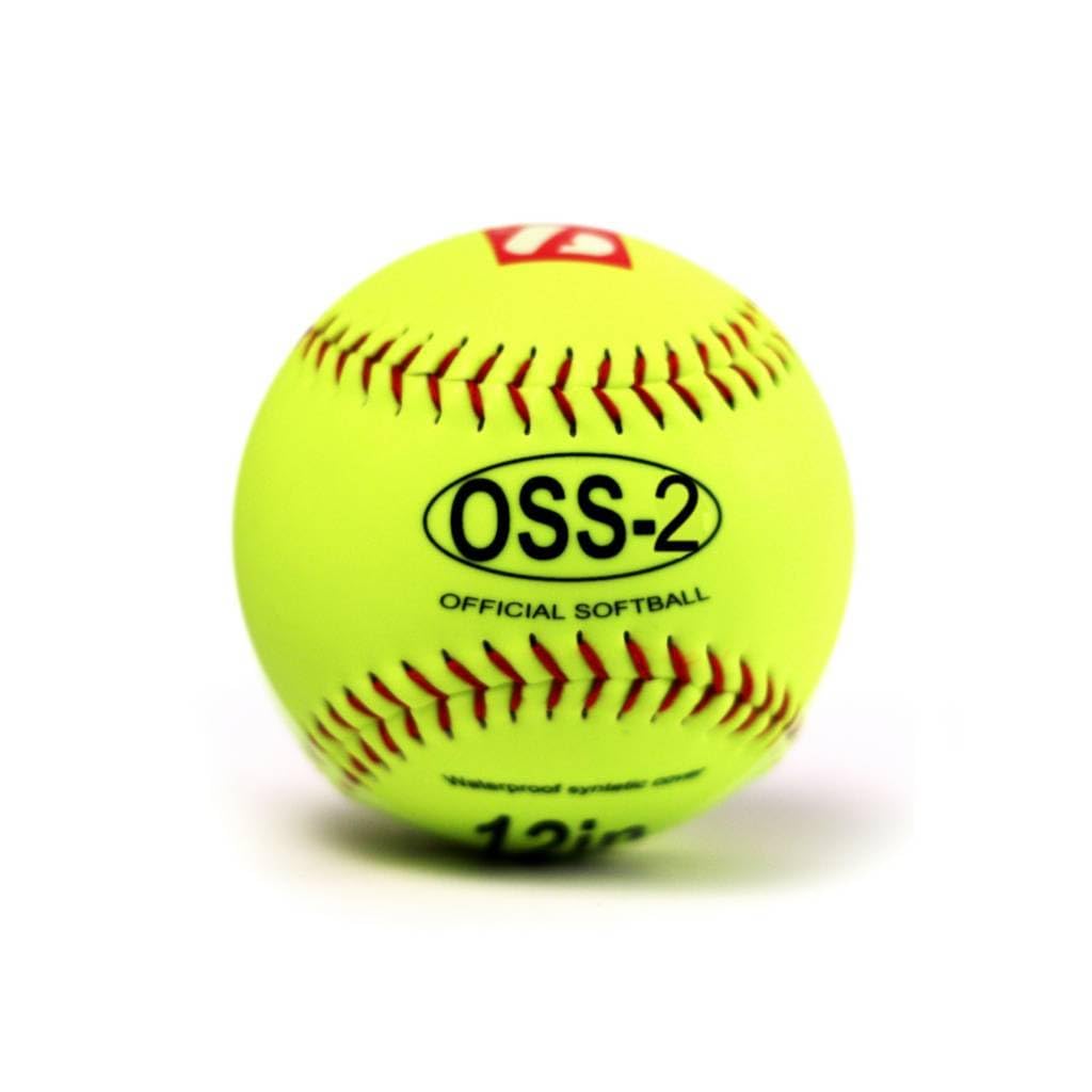 barnett OSS-2 palla da softball principanti t 12'', c giallo 12pz