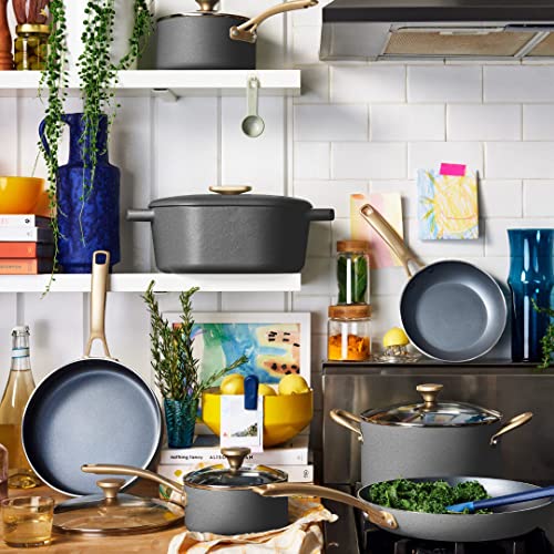 Generic Enameled Cast Iron Dutch Oven, 6-Quart Ceramic Non-Stick Heavy-Duty Cast Iron Dutch Oven，Enamel Stockpot With Lid. (Gray) #TOP6