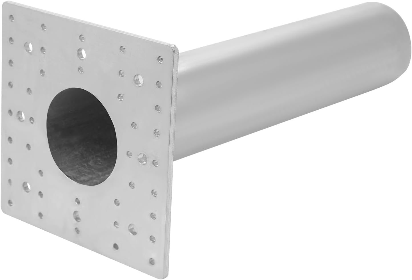 Commercial Roof Anchor 24-Inch Tall, Galvanized Roofing Anchor Point, Metal, Wood or Concrete Application (24inch with Screw)