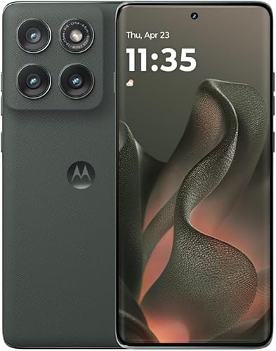 Motorola Edge 2025 (XT2519-1) | Unlocked | Made for Canada | 8/256GB | 5100 mah Battery | 50MP Camera | Pantone Deep Forest