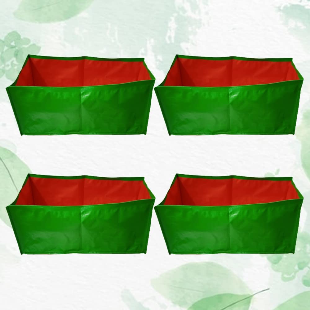 NativeIndian Organics Rectangle Grow Bags 24x12X12 Inch(2Ftx1Ftx1Ft) for Terrace Kitchen Gardening Pack of 4 (B0C5T2F48V) Amazon Price History, Amazon Price Tracker