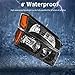 AUTOSAVER88 Headlight Assembly Compatible with 2002 2003 2004 2005 2006 Chevy Avalanche 02-06 Chevrolet Avalanche 1500 2500 Pickup with Body Cladding Models Replacment Headlamp Black Housing