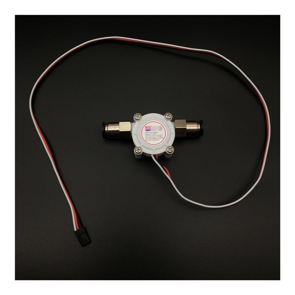 OwlKay Drone accessories 1pcs 0.5-6L/min Flow Meter Liquid Measurement Flowmeter Sensor For JIYI K++ K3APro Flight Control For Plant Agriculture UAV Drone (Color : 10mm)