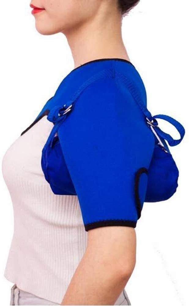 Soportes para el Hombro, Soporte para el Manguito rotador de la Eslinga del Brazo para Hombres y Mujeres Manga de compresión del Hombro con Almohadilla de presión Ideal para la articulación