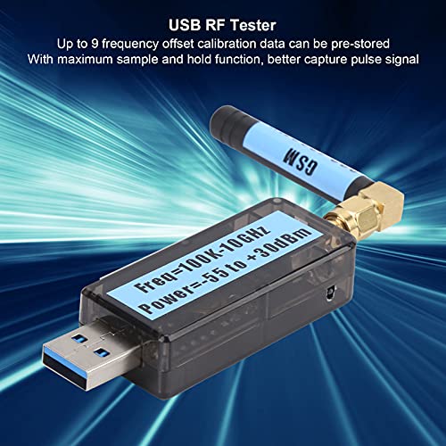 Image of FLEXMAN USB RF Tester, Radio Frequency Power Meter with 4Pcs Antenna for RF Instrument Calibration and Equipment Testing