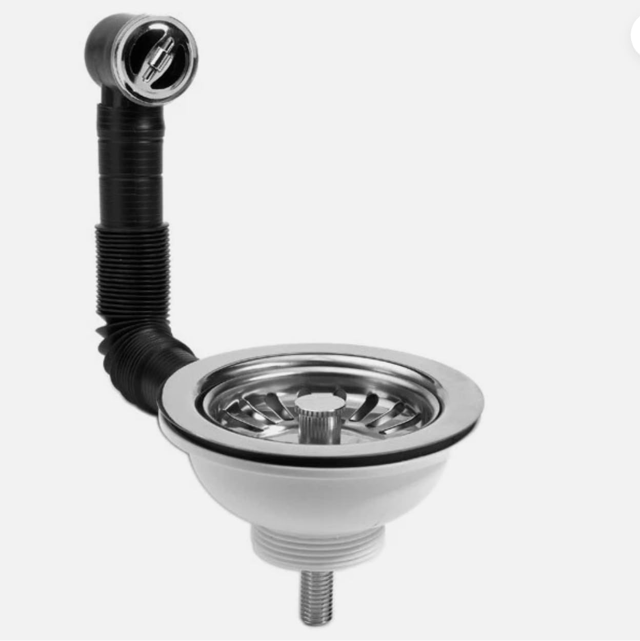 Suitable for any Including Buttler and Belfast Kitchen Sink. Basket Strainer Waste with overflow .Non- Rust SUS304 Stainless Steel.1½"Sink Hole Size 83-90 mm 90mm Long Screw.