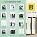 5 Pack FLT4825 True HEPA Filter B Replacement with Activated Carbon Pre-Filters Compatible with Guardian Air Purifier AC4825 AC4300 AC4800 AC4900 AC4850