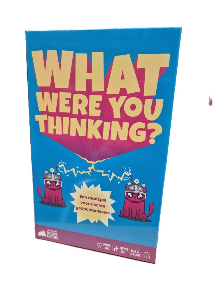 Exploding Kittens |What were You Thinking | Gra karciana | Od 10 lat | Liczba graczy: 2+|Czas gry: 15 minut | Niemiecki