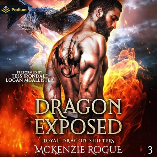 Dragon Exposed Audiolibro Por McKenzie Rogue arte de portada