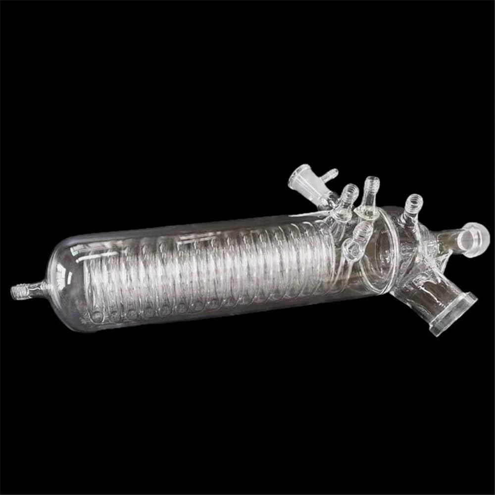 1 x parownik rotacyjny kondensator szklane naczynia pionowe akcesoria zamienne seria R-300 R-100 R-200 wyposażenie laboratoryjne