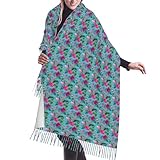 Tessuto morbido al tatto in cashmere: realizzata in cashmere artificiale ultra morbido, questa calda sciarpa da donna offre una sensazione delicata sulla pelle, leggera, traspirante ed eccezionalmente morbida, per l'uso quotidiano in autunno, inverno e primavera.