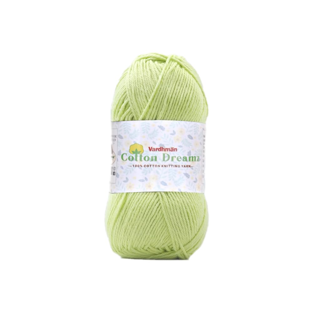 Vardhman Cotton Dreamz Yarn - 100g Pack -1