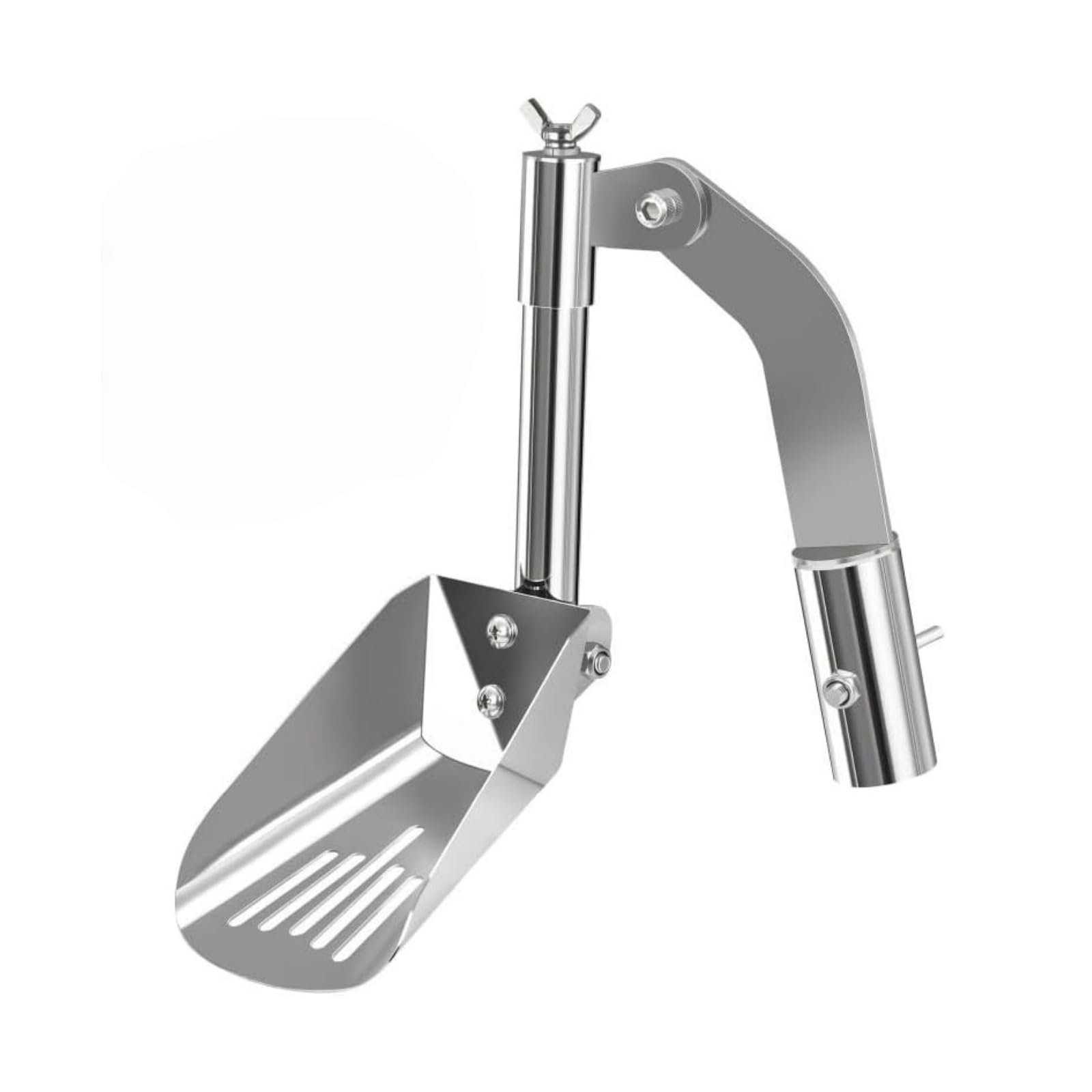 Paletta per pulire grondaie facile rimuovere foglie detriti portatile leggero robusto antiruggine strumento di pulizia della grondaia per case a schiera, giardino