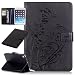 Produktbild CareyNoce iPad Mini 1/2/3 Hülle,Painted Prägemuster Design PU Leder Abdeckung Stand Flip Schutzhülle Hülle für Apple iPad Mini 1 Mini 2 Mini 3 (7.9 Zoll)