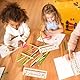 RCYHCY Lesehilfe Kinder 1. Klasse, Lesehilfe Kinder, Lineal 18 cm Grundschule, mit Lesefenster Holz Lesestreifen Schule für Junge Schulkind Hilfe Lesen Lernen, tolle Geschenke zur Einschulung