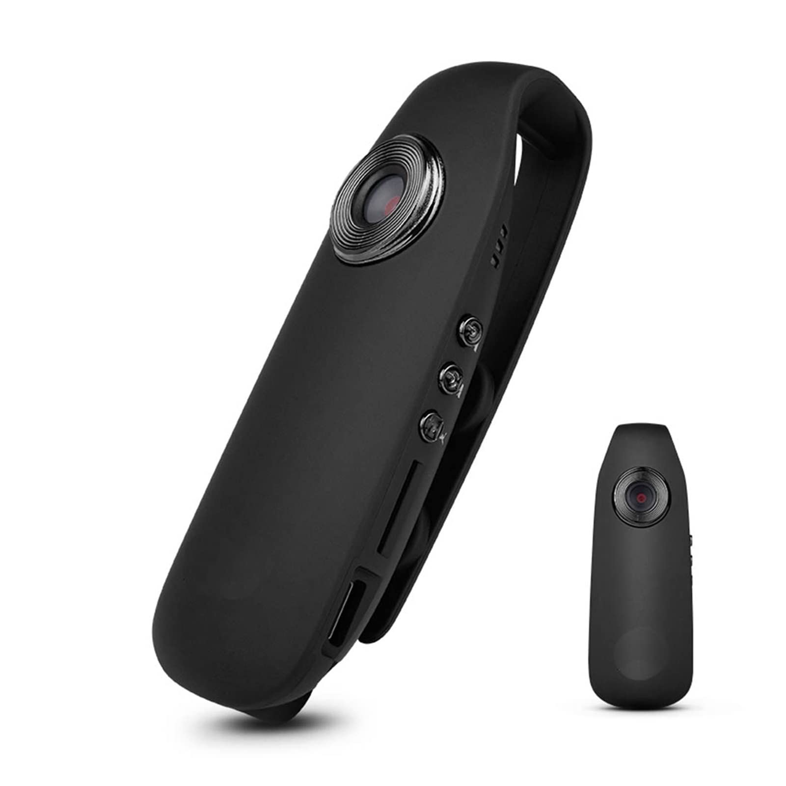 007 Mini kamera Przenośna kamera Głosista Policja Pióro Camara Body Worn Camera Loop Nagrywanie Wykrywanie ruchu Magnetowid(With 64GB TF Card)