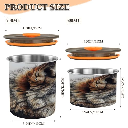 Contenedor para café sellado al vacío de acero inoxidable 30oz miniatura 3