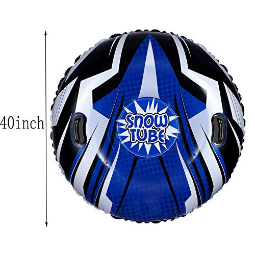 image for ASOT Snow Tubes for Sledding, Heavy Duty 47