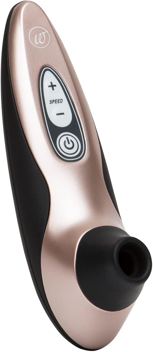 Womanizer Pro40 Clitoris Vibrator Sex Toy | Clit Stimulator with 6 Suction Speeds | Vibrating Dildo Adult Toys for Women | Clit Sucker Sexual Pleasure Tools for Women | Personal Massager | Rose Gold