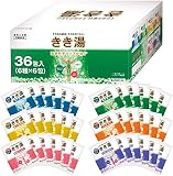 【Amazon.co.jp限定】【医薬部外品】きき湯 炭酸入浴剤 分包 6種 36包入り 大容量 アソートセット 30g×36包 バスクリン