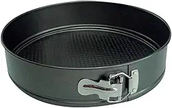 Catua Forma de Bolo Redonda Antiaderente com Fundo Removvel 24cm Preto