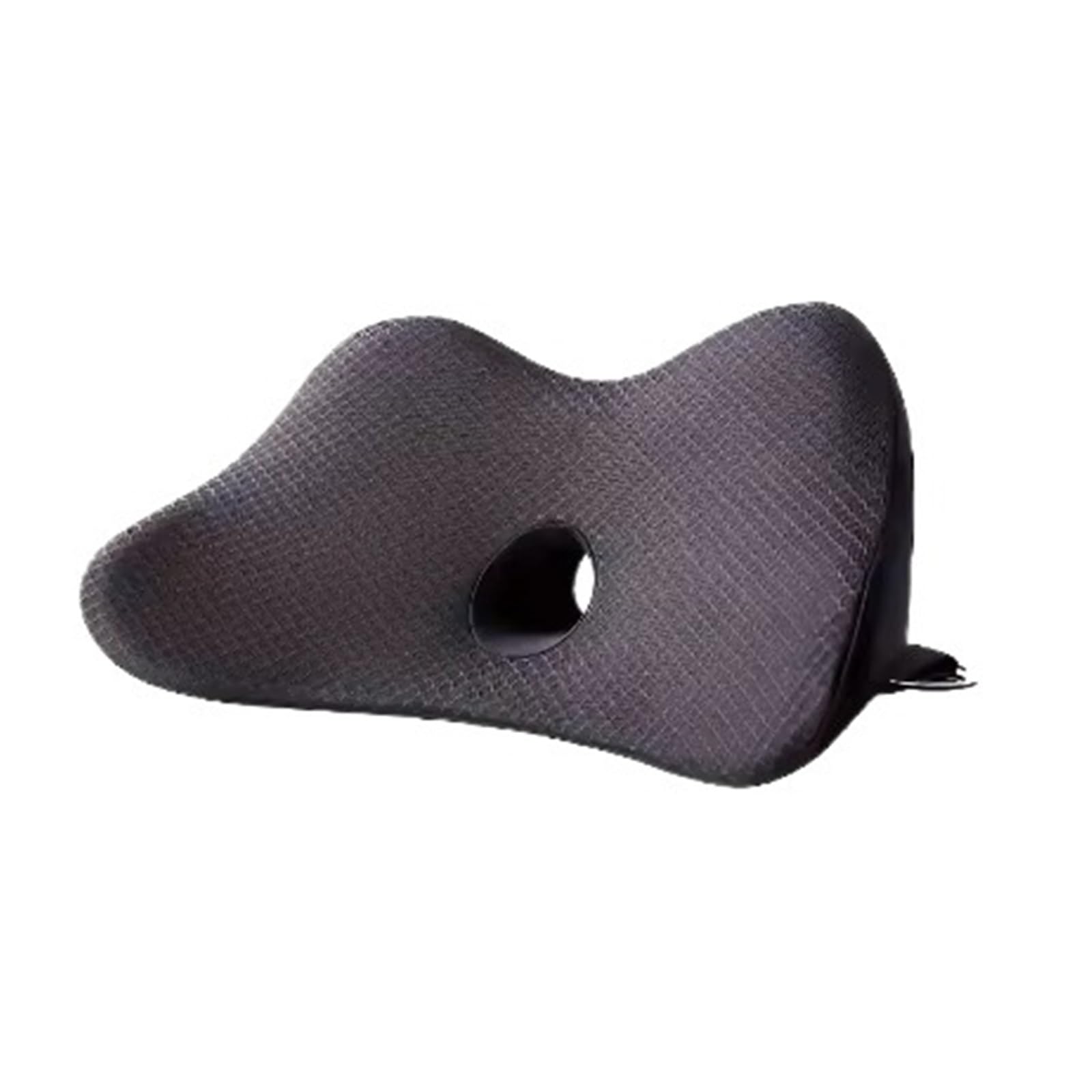 RYNVRNCOE 1pcs Memory Foam Travel Car Cushion Chair Back Pillow Interior Accessories(Black)