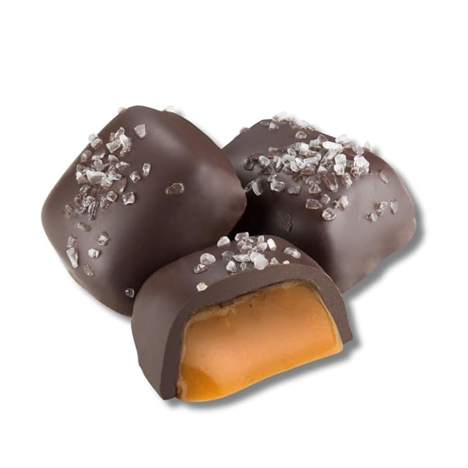 Palmer Candy Dark Chocolate Sea Salt Caramels - Pack de 2 Bolsas de 6 oz miniatura 2