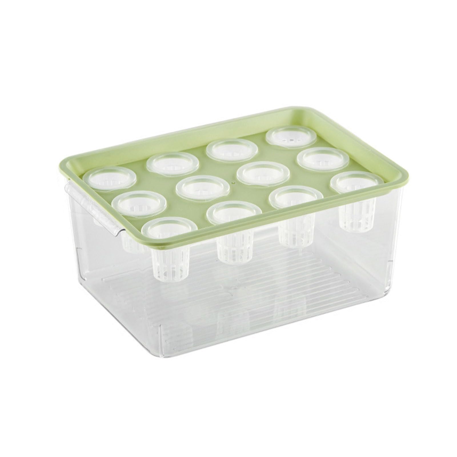 Kaeltsyn Multi Purpose Propagation Box Container for Vegetables Indoor Plant Gardens and Learning Activities Observation Plant Propagation Box