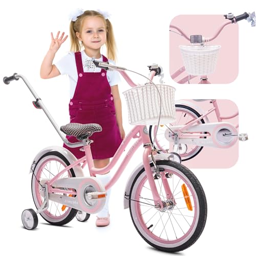 sun baby Mädchenfahrrad 16 Zoll Radgröße Heart Bike zur Auswahl, mit...