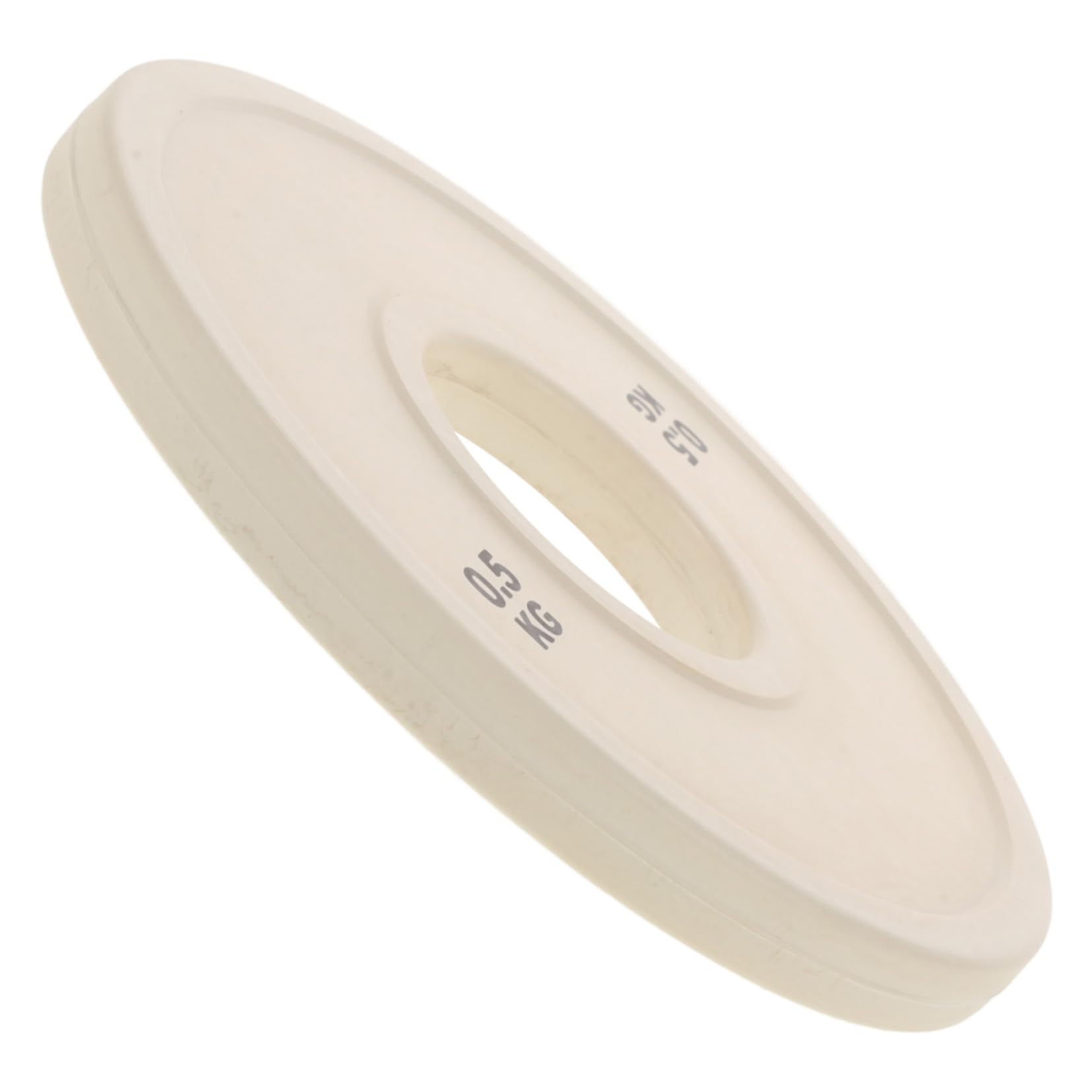 HANABASS Full Rubber Weight Plates 45lb Fractional Weight Plates for Barbell Strength Training