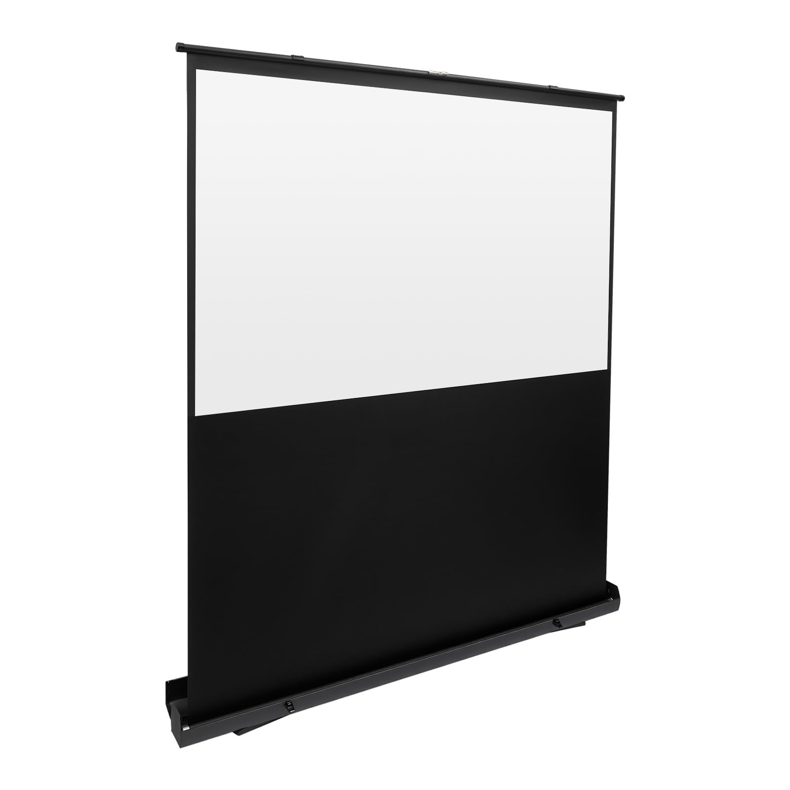 Schermo Proiezione Portatile 80 Pollici Tela 4K/8K Fibra Vetro, Proiettore Telaio Alluminio, Altezza Regolabile 100cm, Angolo 160°, Per Casa Cinema, Riunione Ufficio E Serata Esterna