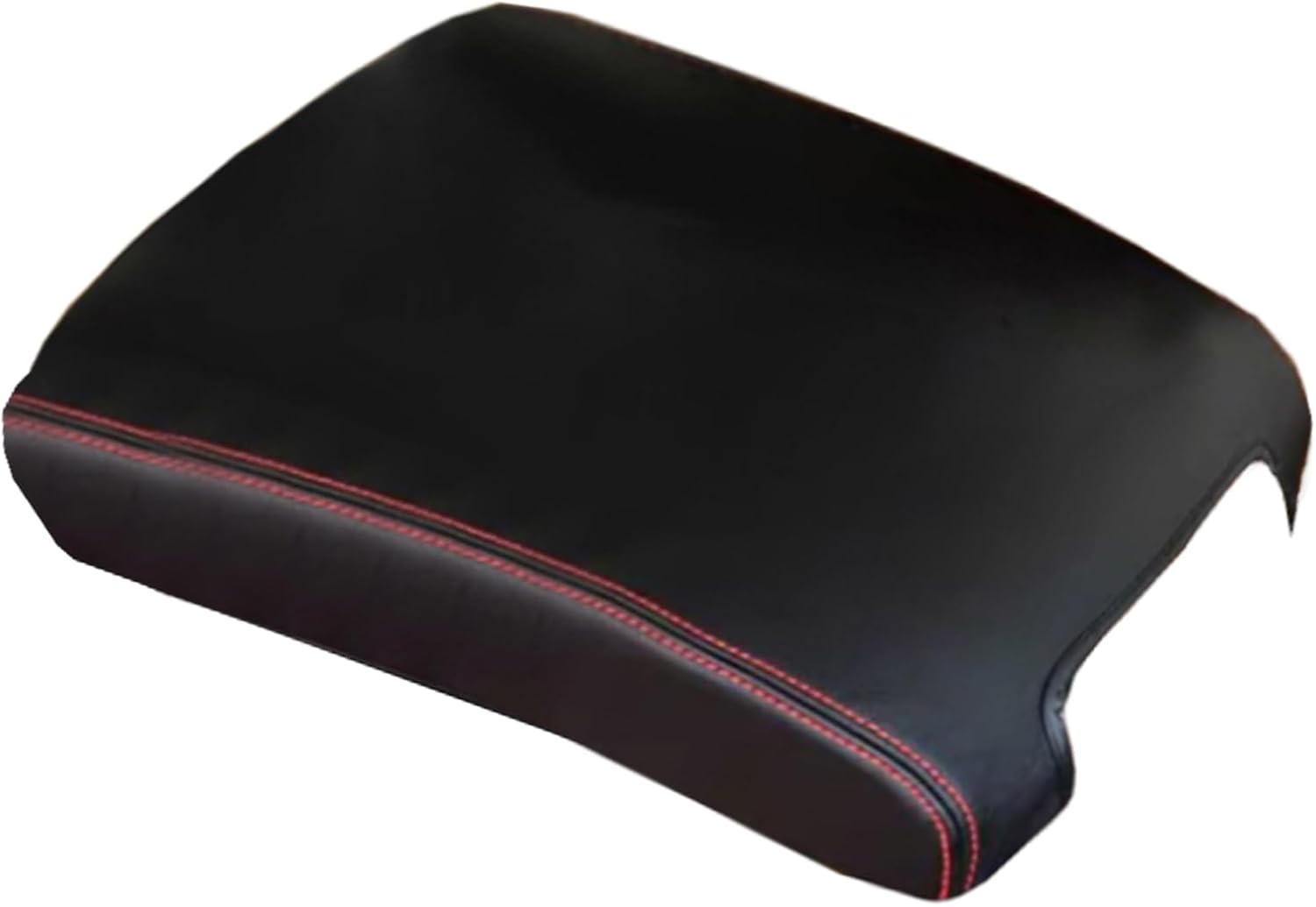 Center Console Armrest Cover for Toyota Land Cruiser LC200 2008 2009 2010 2011 2012 2013 2014 2015 2016 2017-2020,Leather Middle Console Lid Cover Pad Protector Elbow Arm Rest Covering Car,Black Gray