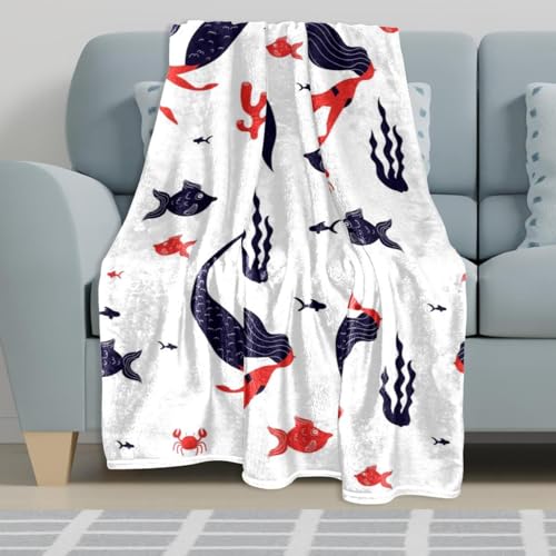 Couverture polaire sirène de qualité supérieure en microfibre douce - 6