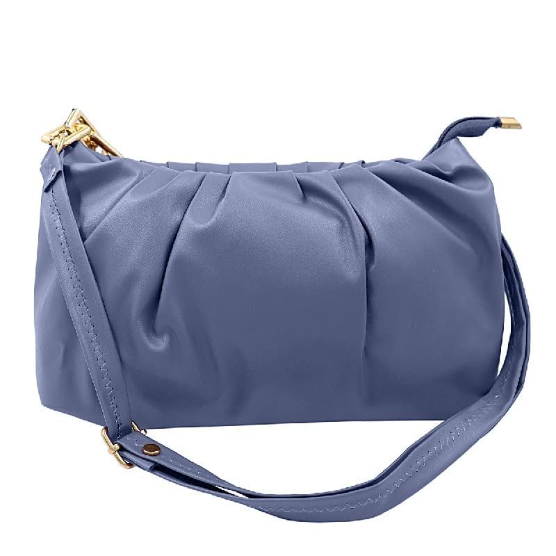 Image of Women's Cloud Shape Sling Bag Trendy Fashion Shoulder Bag Chain Handle Crossbody Bag for Girls
