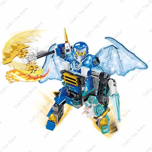 AEPRO - New Ninja Legacy Kai Jay Zane Lloyd Motor Motorbike Building Blocks ßriсks Mechs Robots Classic Movie Model Тоуs For Kids Gifts (LW-1087-1)