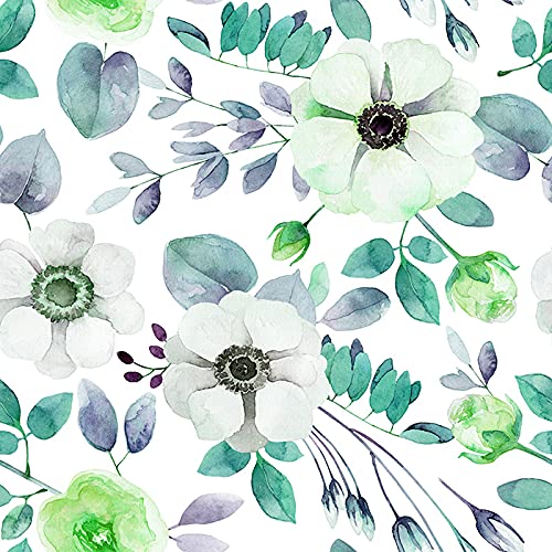 Papier peint fleurs florales Magic-Stick pour meuble mural - 3