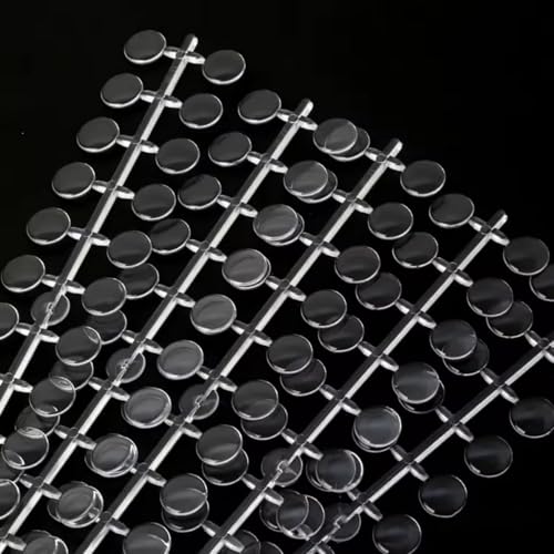 120 piezas tablero acrílico para mostrar esmaltes de uñas miniatura 4