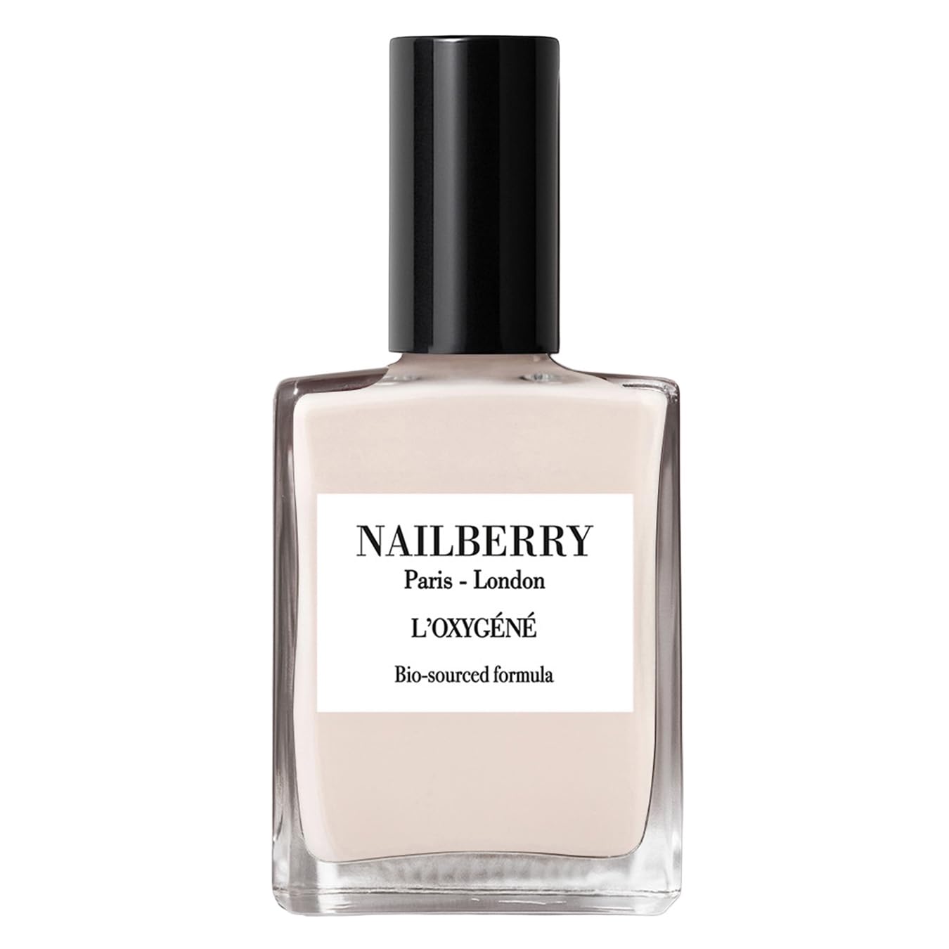 Nailberry L'Oxygéné Oxygenated Nail Lacquer | Almond, 14ml | Polish for a Healthier Manicure & Long Lasting Colour | 21-Free, Vegan, Halal, Cruelty & Gluten Free