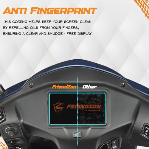 Image of Screen Guard For HONDA Activa 125 2025 || Anti Scratch || Water Resistant || HD Clear || TFT Instrument Cluster Protector || Honda 2025 Accessory [Not Tempered Glass] (Pack of 1)