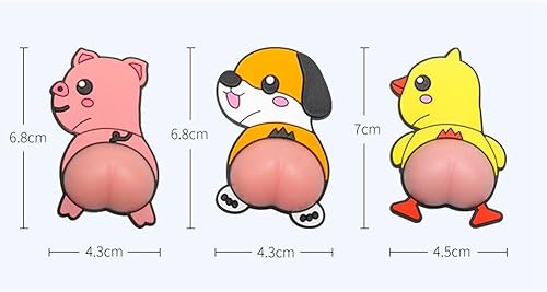 Miniatura 5 de Adhesivo de perro con diseño de dibujos animados para automóvil, divertidas calcomanías de animales para automóvil, marco de puerta de espejo